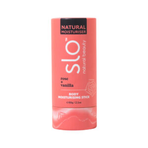 Slo Natural Beauty Body Moisturising Stick Rose and Vanilla 60g_