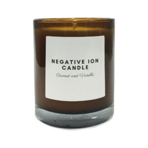 Supercharged Food Candle Negative Ion Coconut Vanilla 200ml_