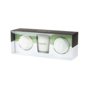 AromaWorks Light Gift Set AromaBomb and Candle Lemongrass and Bergamot Small 75g_