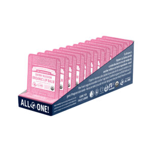 Dr. Bronner's Organic Lip Balm Cherry Blossom 4g x 12 Display_