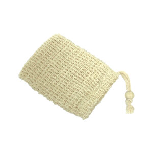 Clover Fields Jute Soap Bag_
