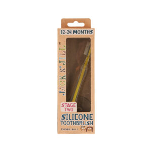 Jack N' Jill Silicone Toothbrush Stage 2 (1 to 2 years)_