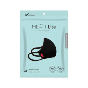 MEO Lite Face Mask Black Medium_