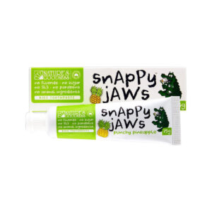 Nat Goodness Snappy Jaws Toothpaste Punchy Pineapple 75g_