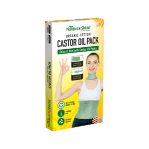 Nature's Shield Castor Oil Pack Organic Cotton Waist and Neck_