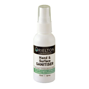 Orielton Laboratories Hand and Surface Sanitiser 50ml Spray_