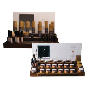 Eco Minerals Display Stand Counter x 2 (Creams and Powders)_