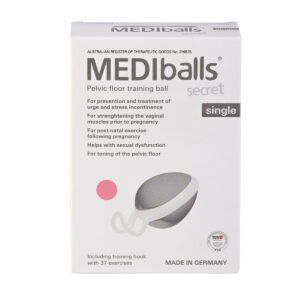 Pelvi MEDIballs Secret (Pelvic Floor Training Balls) Pink Single_
